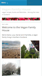 Mobile Screenshot of blog.veganfamily.co.uk